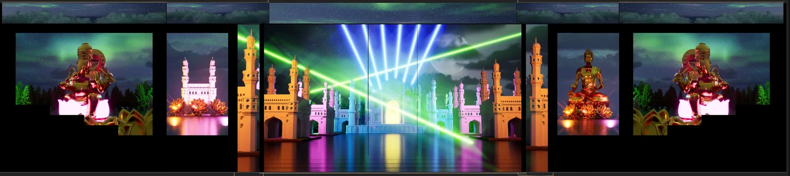 WOW Show Eilat - Environment Design